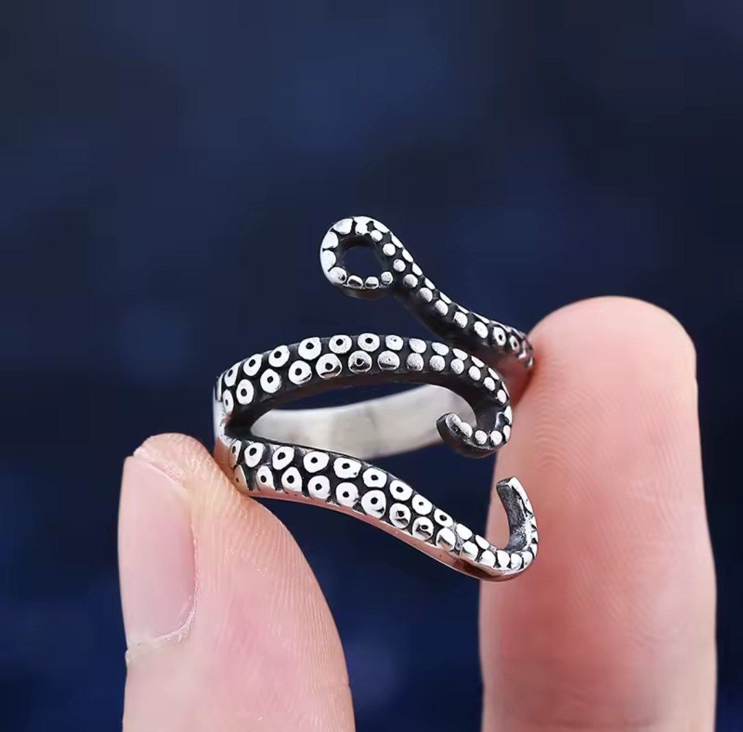Octopus Tentacle Ring