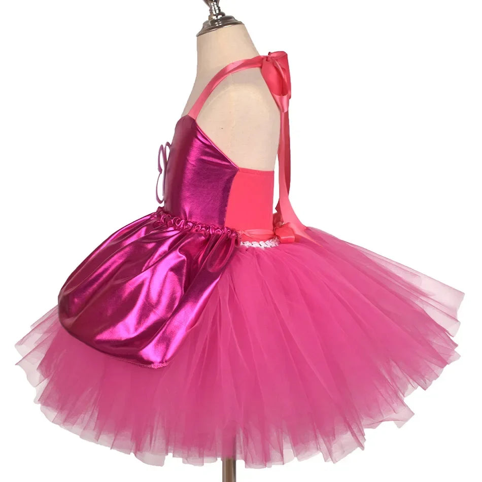 Pink Doll Costume Dress Set