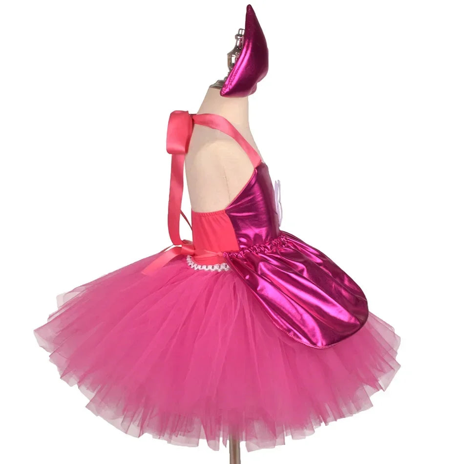 Pink Doll Costume Dress Set
