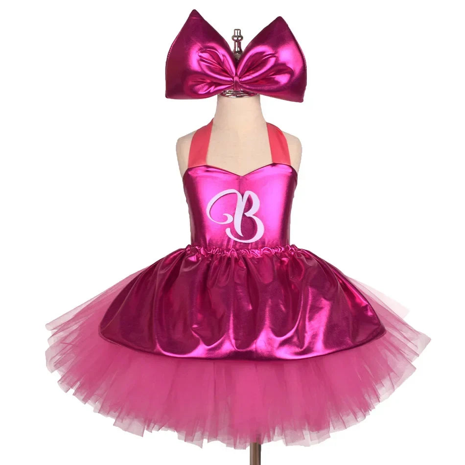 Pink Doll Costume Dress Set