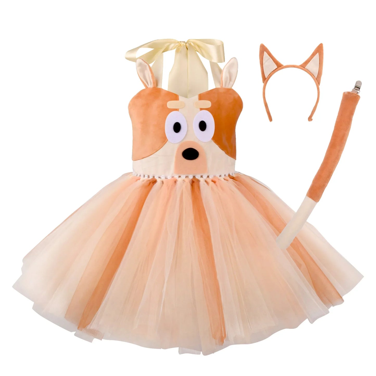 Playful Puppy Tutu Dress-Up Set