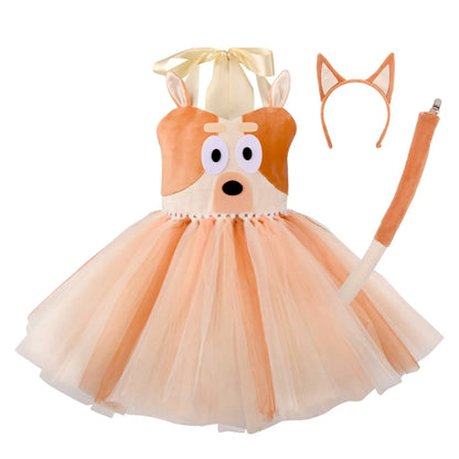 Playful Puppy Tutu Dress-Up Set