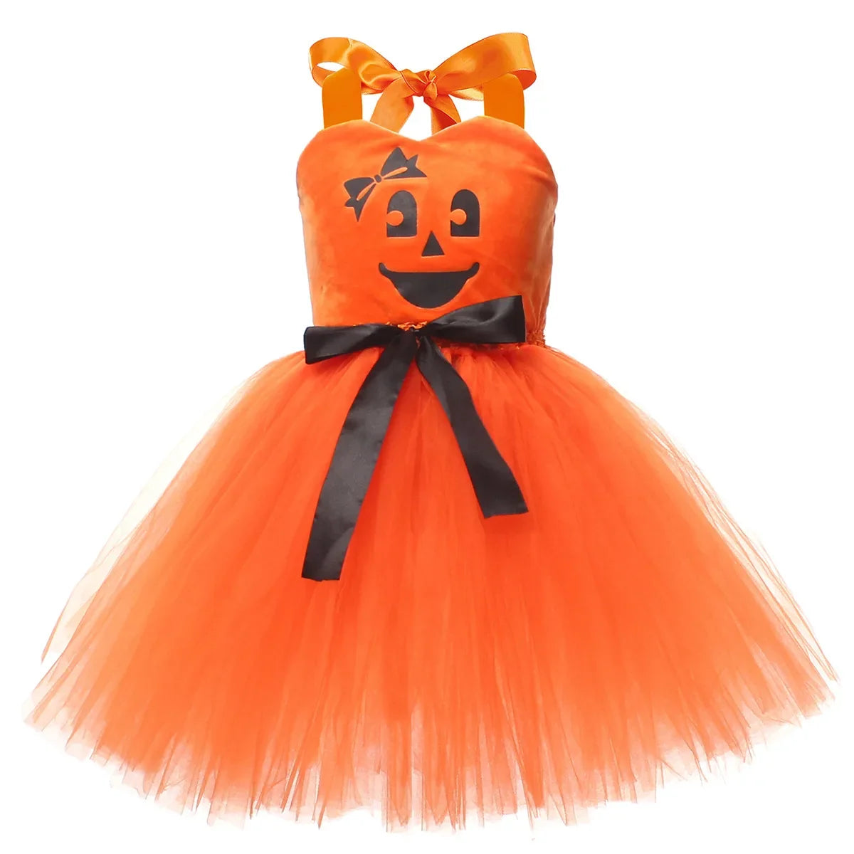 Pumpkin Witch Tutu Dress