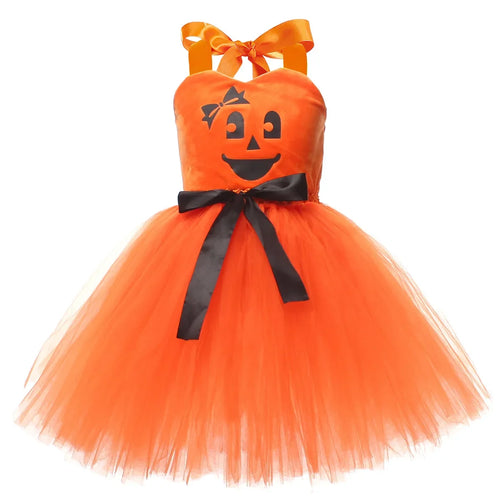 Pumpkin Witch Tutu Dress