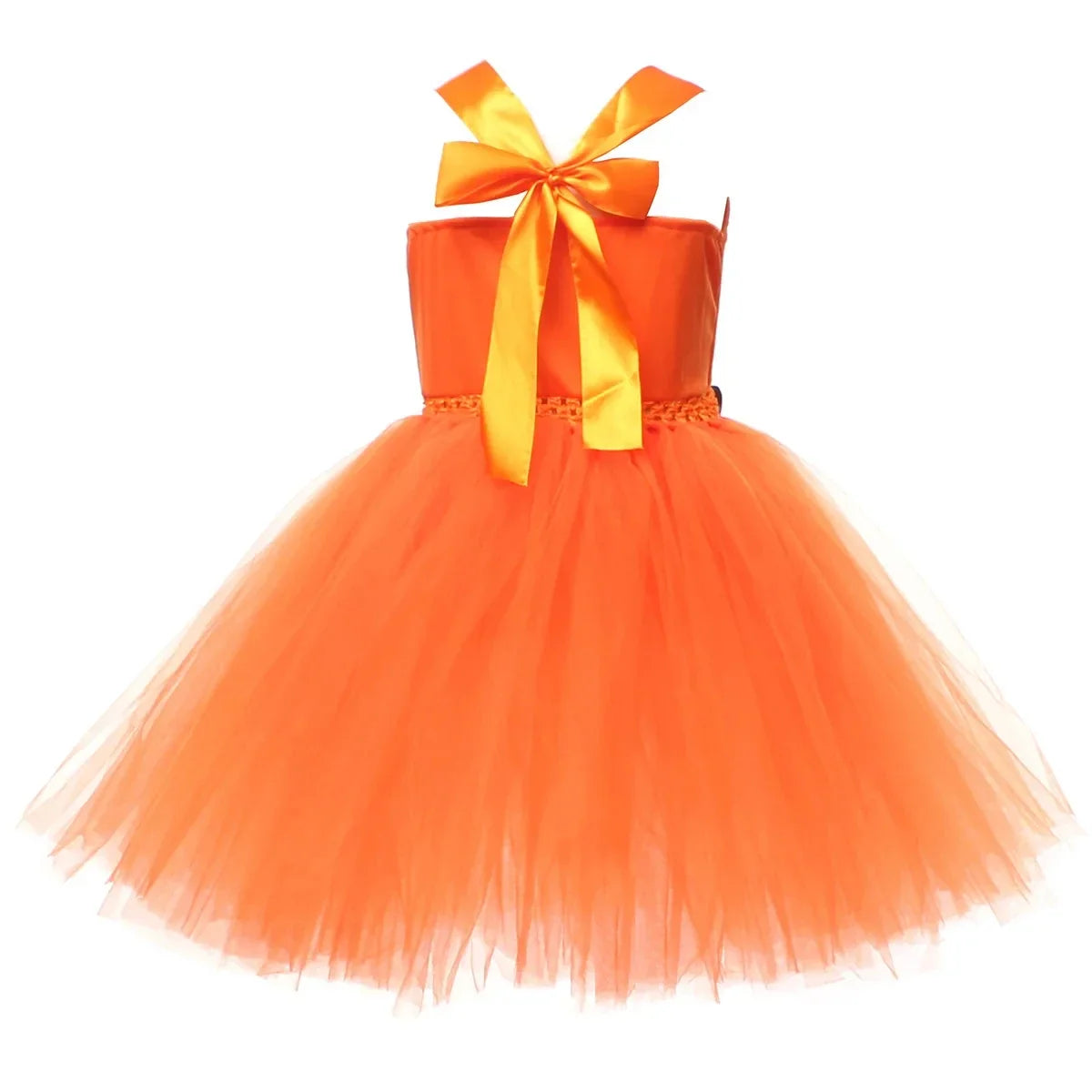 Pumpkin Witch Tutu Dress