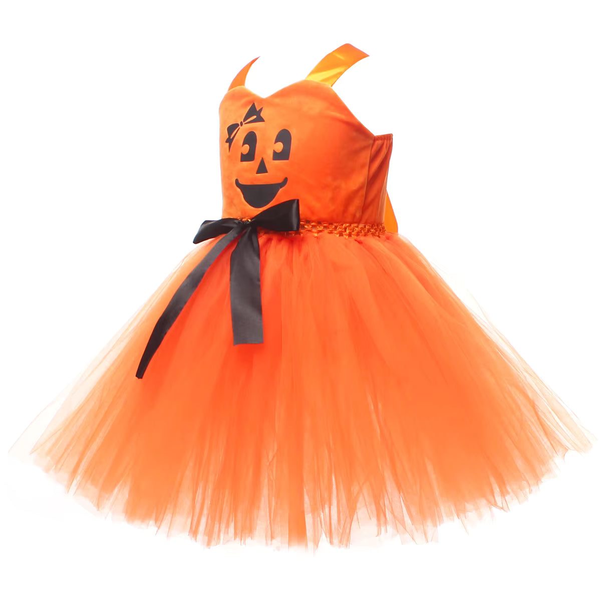 Pumpkin Witch Tutu Dress