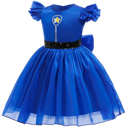 Puppy Patrol Blue Tutu Dress