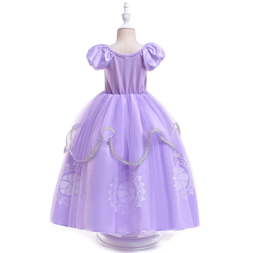 Purple Princess Gown & Accessory Set