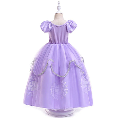 Purple Princess Gown & Accessory Set