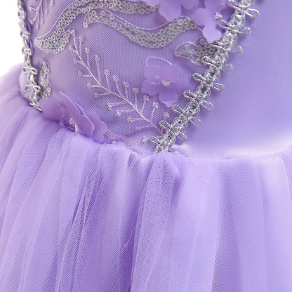 Purple Princess Gown & Accessory Set