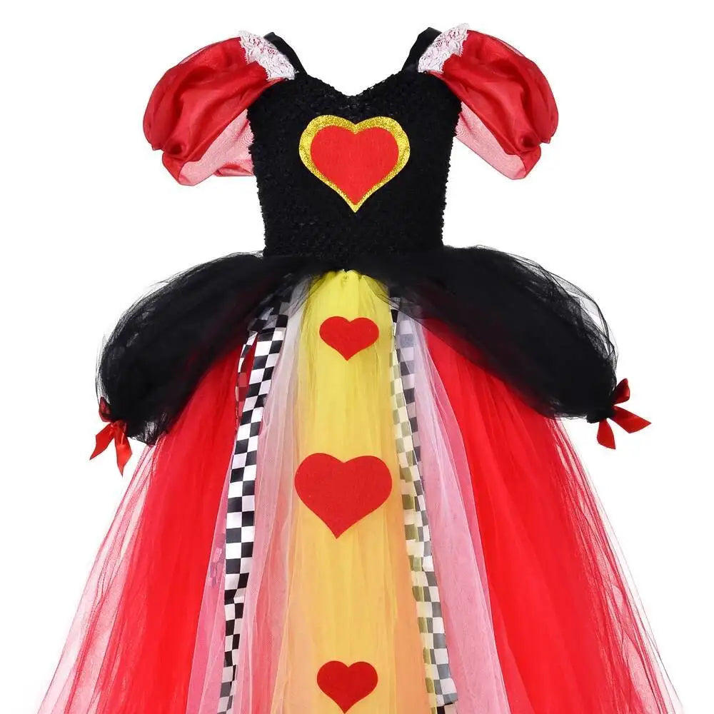 Queen of Hearts Tutu Dress