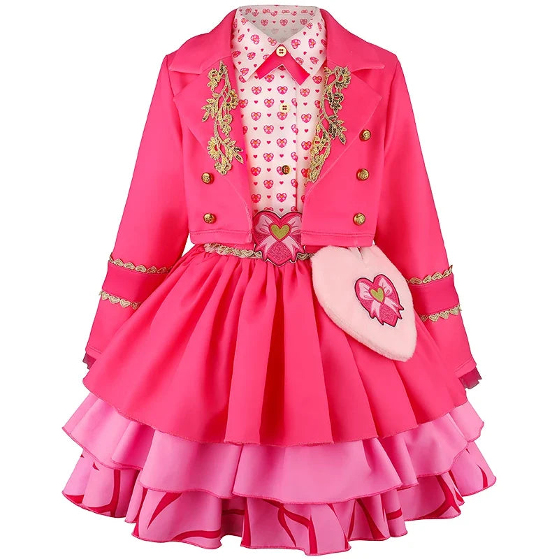 Rebel Hair Costume Dress & Wig Set
