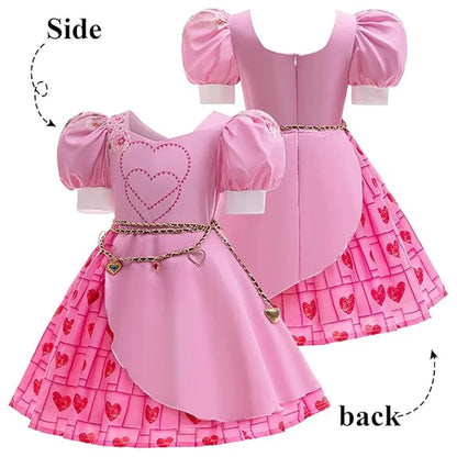 Rebel Heart Pink Princess Dress Set