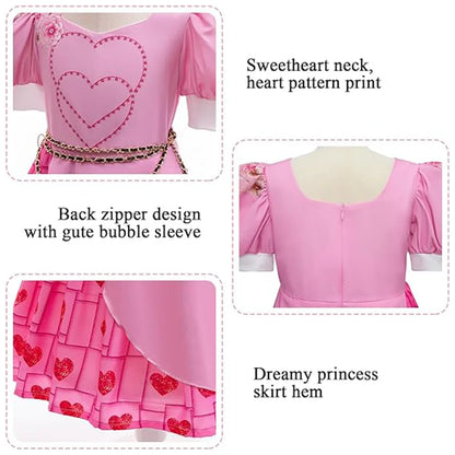 Rebel Heart Pink Princess Dress Set