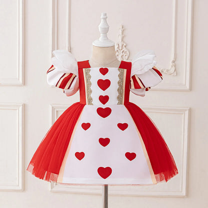 Royal Hearts Baby Princess Dress
