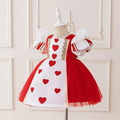 Royal Hearts Baby Princess Dress