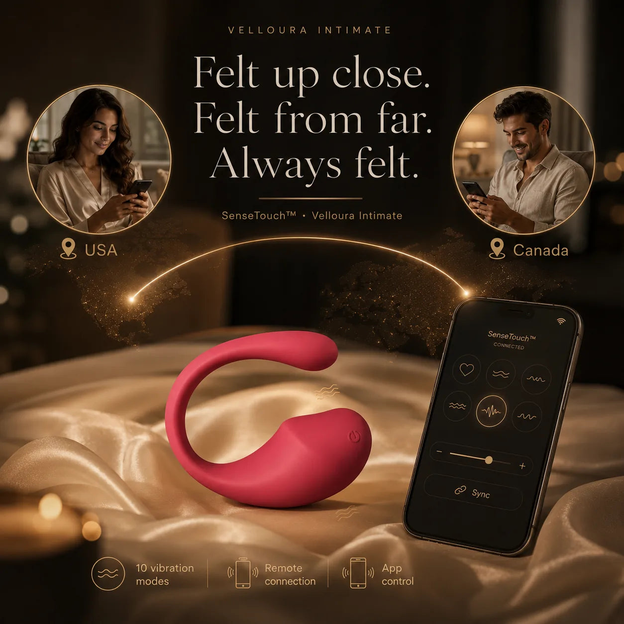 SenseTouch™ Intimate Connection Device - Divine Attraction