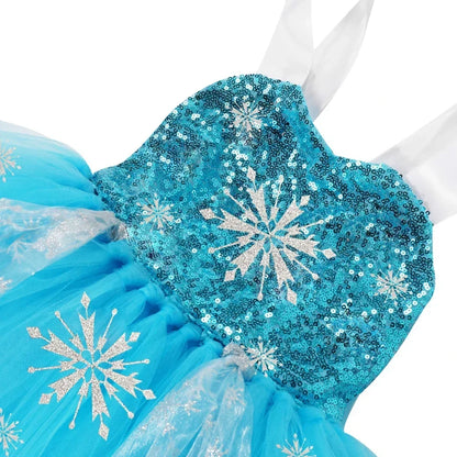 Snow Queen Sequin Princess Dress