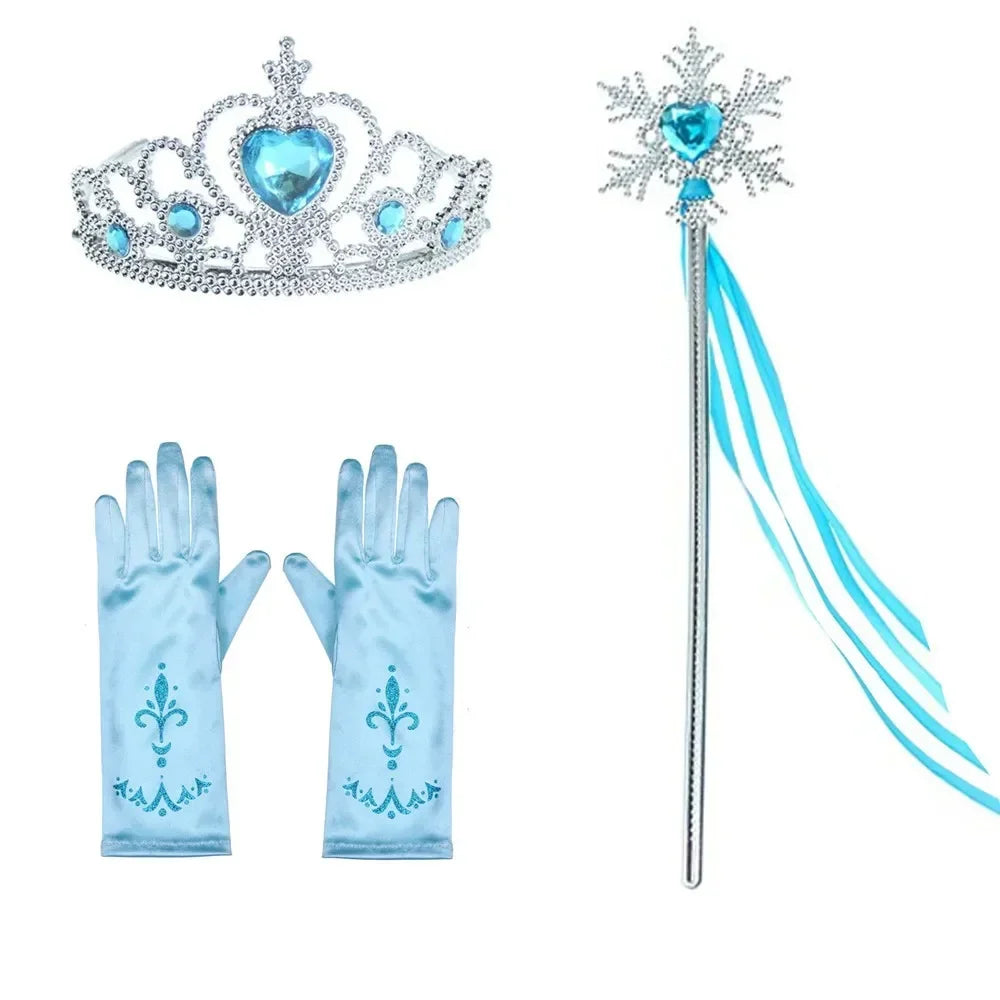 Snow Queen Sequin Princess Dress