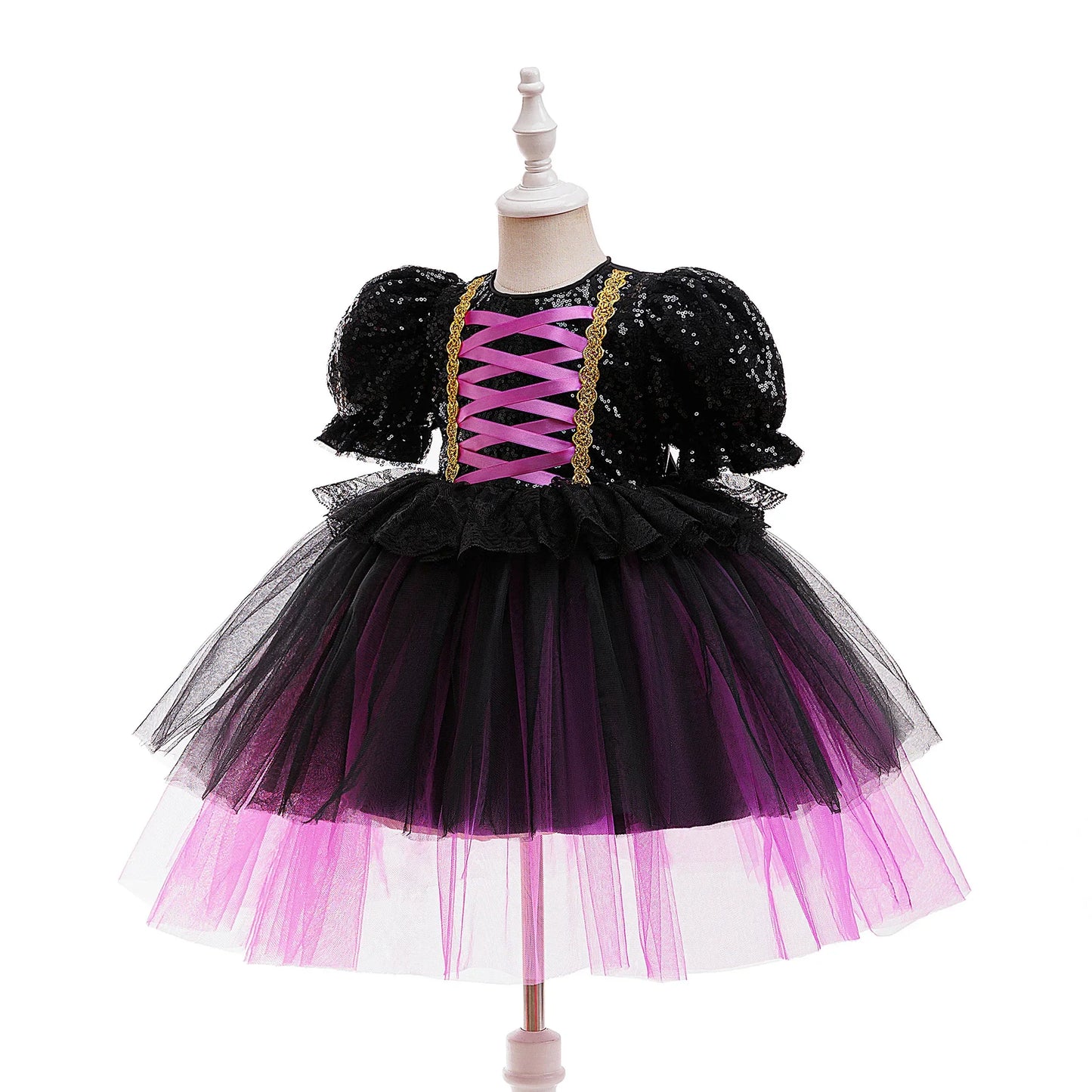 Sparkle Witch Purple Tutu Dress