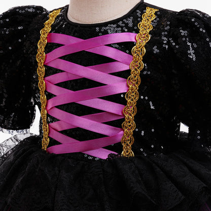Sparkle Witch Purple Tutu Dress