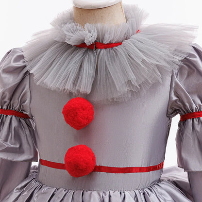 Spooky Circus Clown Costume Dress