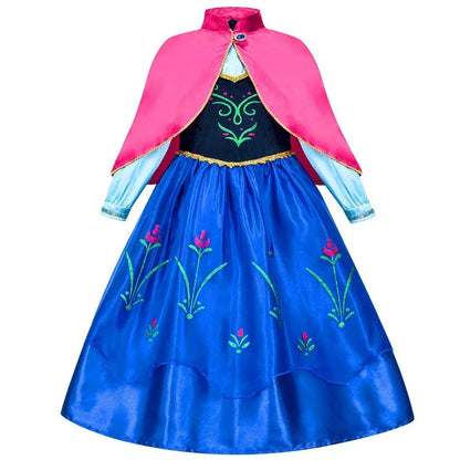 Winter Princess Dress & Wig Set