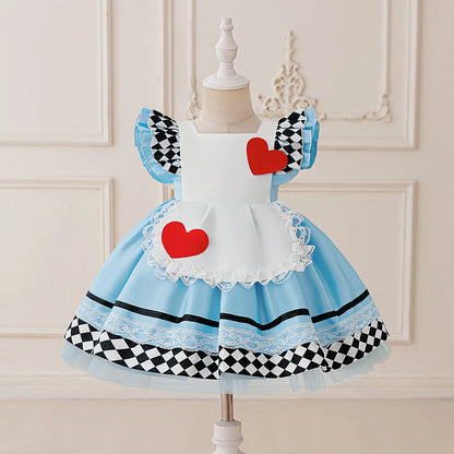 Wonderland Blue Party Dress