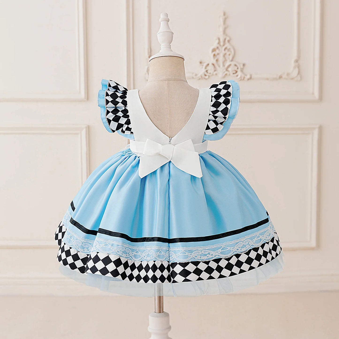 Wonderland Blue Party Dress
