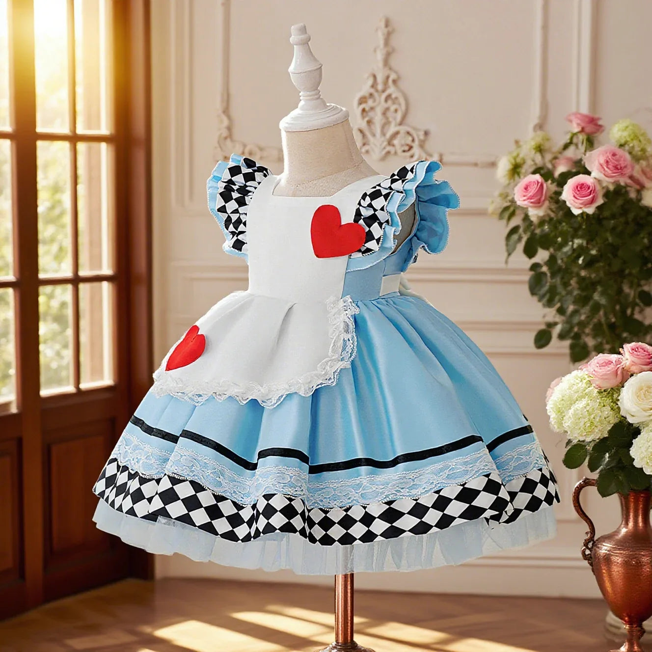 Wonderland Blue Party Dress